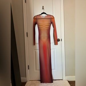 Jean Paul Gaultier Body Morphing Maxi Dress